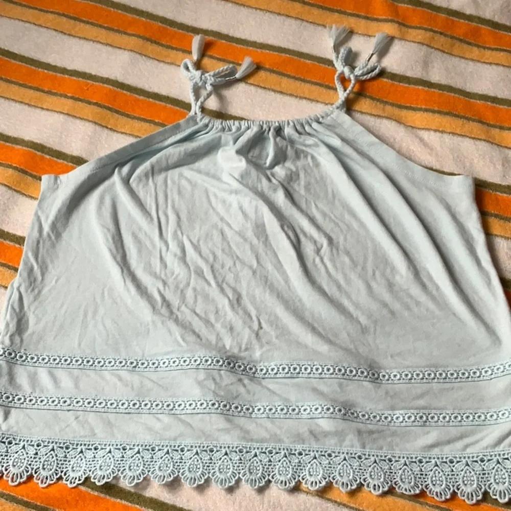 NWT Gap girls lace tank top in medium 8-9